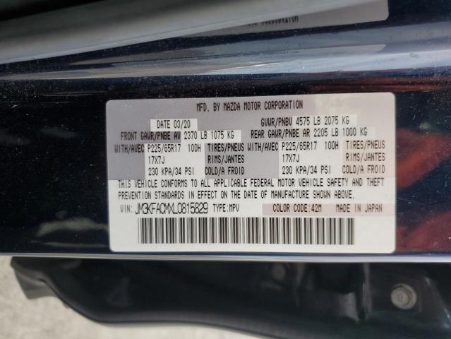 JM3KFACMXL0815829 - 2020 MAZDA CX-5 TOURING 蓝色 照片 14