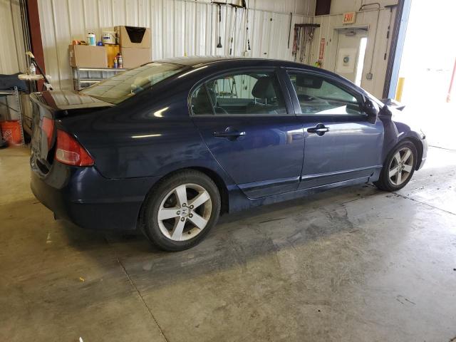 1HGFA16837L046393 - 2007 HONDA CIVIC EX BLUE photo 3