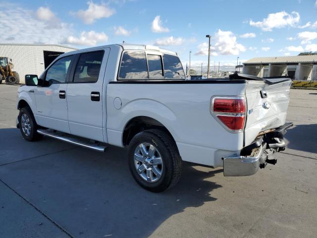 1FTFW1CT4DFD69709 - 2013 FORD F150 SUPERCREW WHITE photo 2