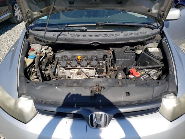 2HGFG12646H582526 - 2006 HONDA CIVIC LX GRAY photo 11