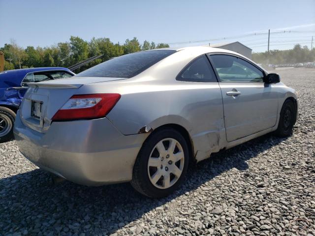 2HGFG12646H582526 - 2006 HONDA CIVIC LX GRAY photo 3