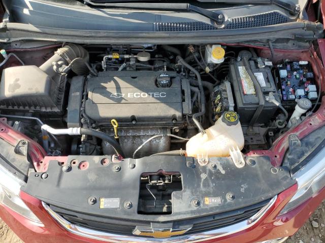 1G1JD5SH5H4143872 - 2017 CHEVROLET SONIC LT Kastanienbraun Foto 11