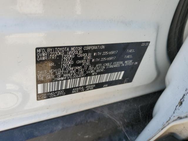 JTMMWRFV1LD064097 - 2020 TOYOTA RAV4 LE 白色 照片 13