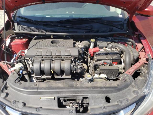 3N1AB7AP8GL653971 - 2016 NISSAN SENTRA S 红色 照片 11