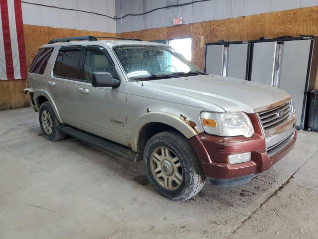 1FMEU73EX7UA92078 - 2007 FORD EXPLORER XLT 银色 照片 4