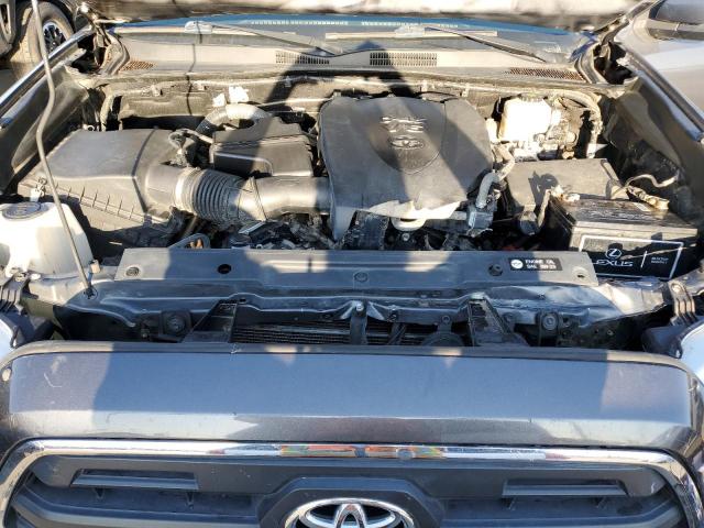 3TMCZ5AN0HM109111 - 2017 TOYOTA TACOMA DOUBLE CAB GRAY photo 11