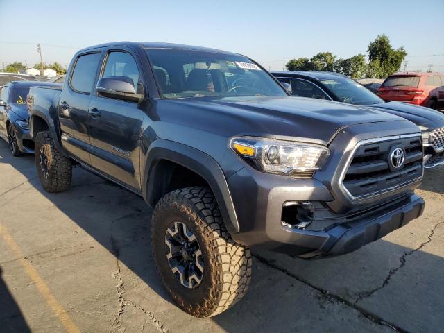 3TMCZ5AN0HM109111 - 2017 TOYOTA TACOMA DOUBLE CAB GRAY photo 4