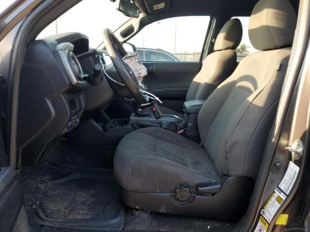 3TMCZ5AN0HM109111 - 2017 TOYOTA TACOMA DOUBLE CAB GRAY photo 7