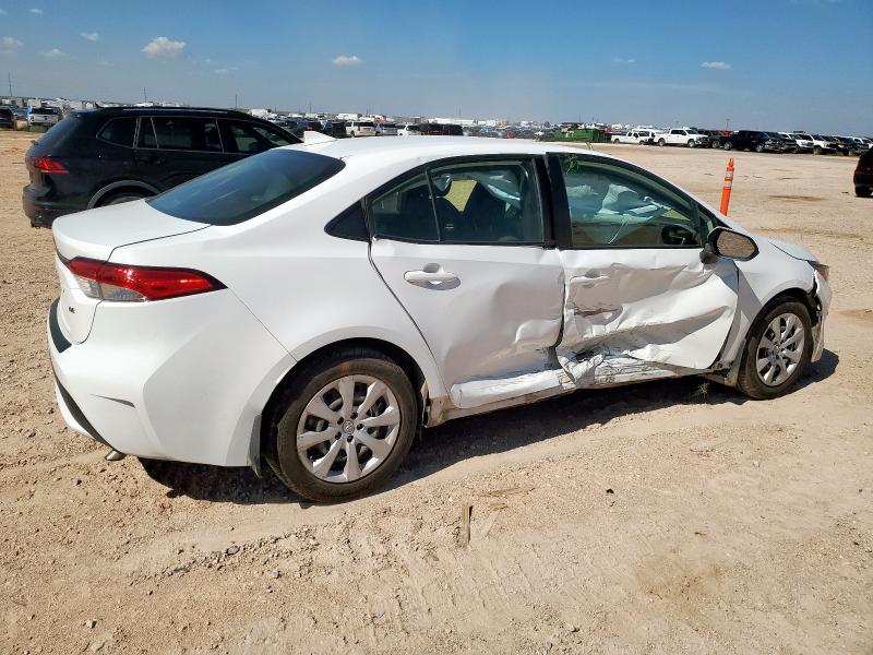 JTDEPMAE8N3018223 - 2022 TOYOTA COROLLA LE 白色 照片 3