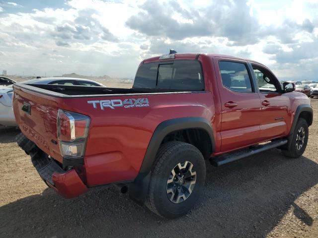 3TMCZ5AN3NM480324 - 2022 TOYOTA TACOMA DOUBLE CAB Қызыл фото 3