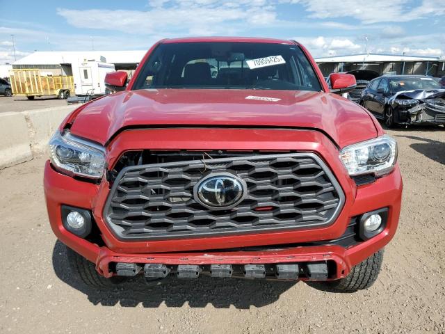 3TMCZ5AN3NM480324 - 2022 TOYOTA TACOMA DOUBLE CAB Қызыл фото 5