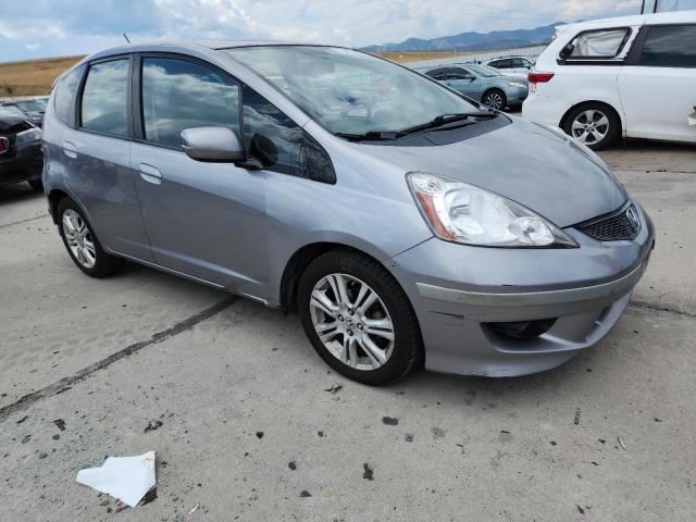 JHMGE88479S067376 - 2009 HONDA FIT SPORT SILVER photo 4
