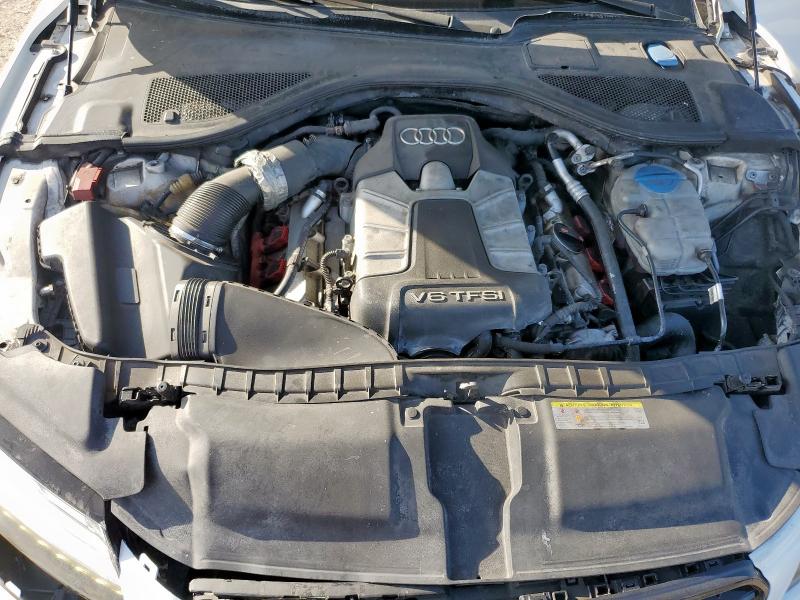 WAUSGAFC8CN024420 - 2012 AUDI A7 PRESTIGE WHITE photo 11