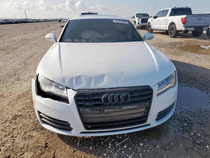 WAUSGAFC8CN024420 - 2012 AUDI A7 PRESTIGE WHITE photo 5
