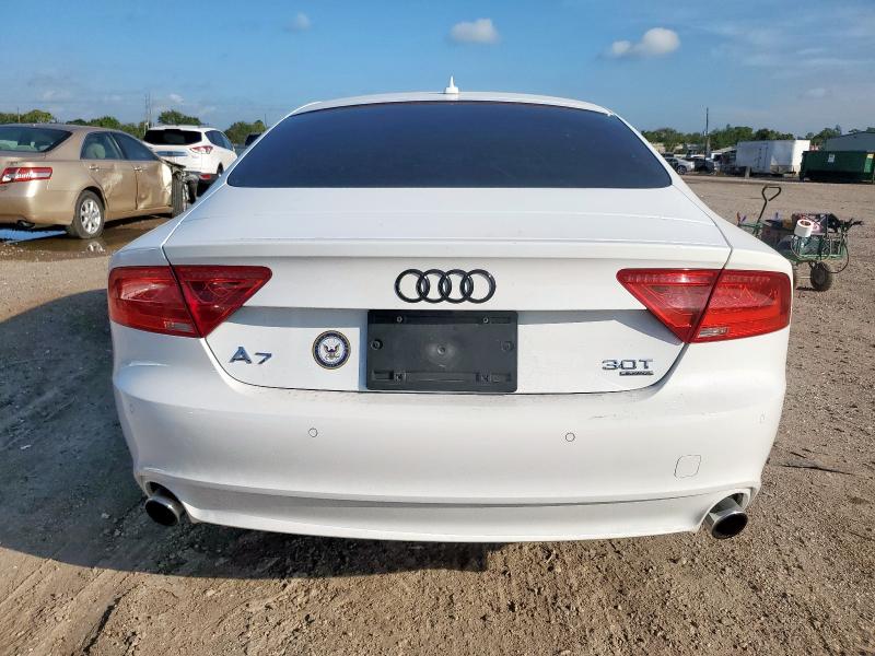 WAUSGAFC8CN024420 - 2012 AUDI A7 PRESTIGE WHITE photo 6