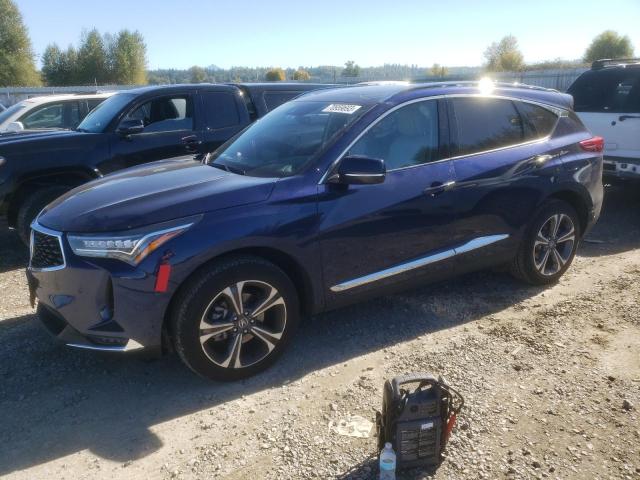 5J8TC2H79NL008588 - 2022 ACURA RDX ADVANCE BLUE photo 1