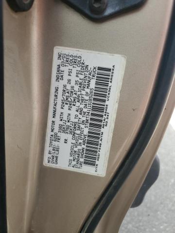 5TBRT34111S185265 - 2001 TOYOTA TUNDRA ACCESS CAB 米色 照片 13