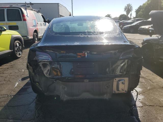 5YJ3E1EA1NF189885 - 2022 TESLA MODEL 3 BLACK photo 6