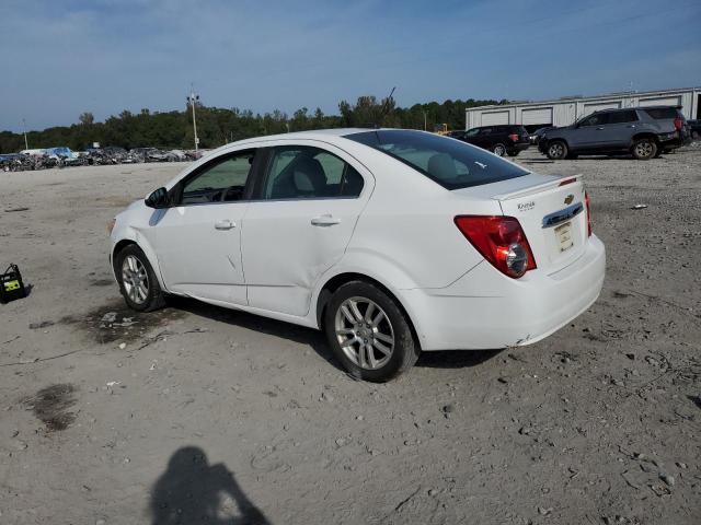 1G1JC5SH8F4175912 - 2015 CHEVROLET SONIC LT WHITE photo 2