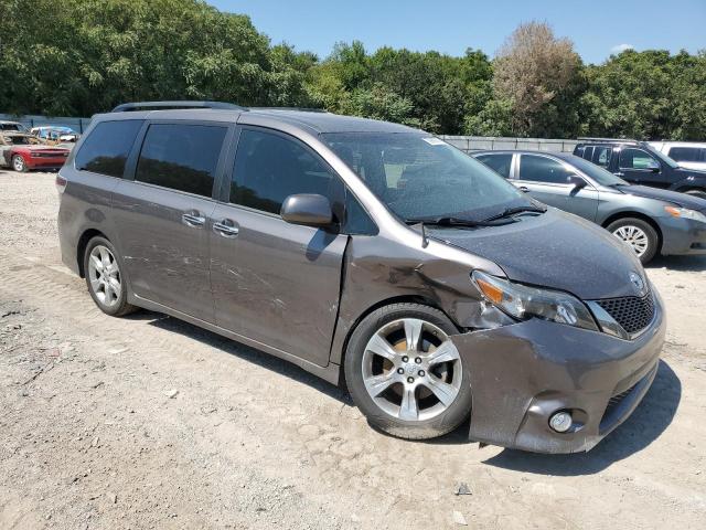 5TDXK3DC2DS320230 - 2013 TOYOTA SIENNA SPORT GRAY photo 4