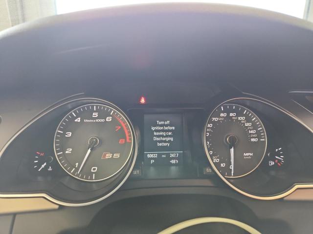 WAUVGAFR3DA049798 - 2013 AUDI S5 PRESTIGE BLACK photo 9