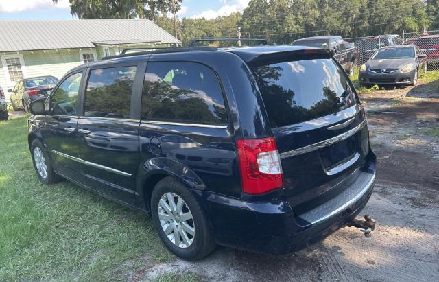 2C4RC1CG2CR413478 - 2012 CHRYSLER TOWN & COU TOURING L BLUE photo 3