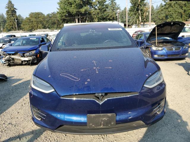 5YJXCBE21GF018787 - 2016 TESLA MODEL X BLUE photo 5