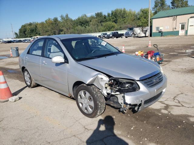 KNAFE121785531487 - 2008 KIA SPECTRA EX BLUE photo 4