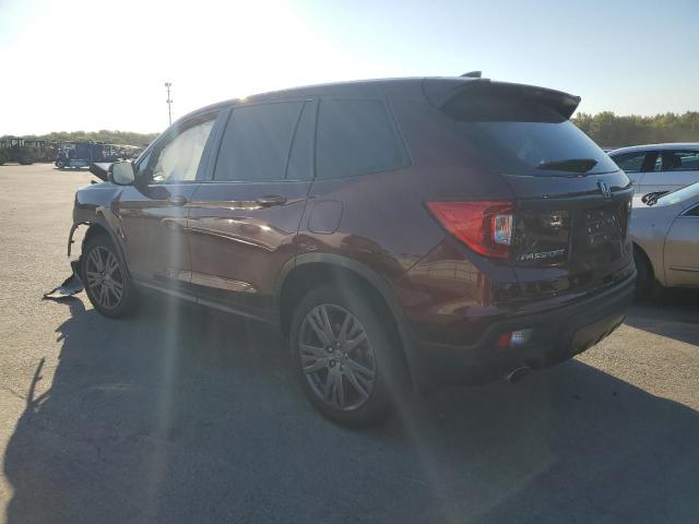 5FNYF8H52MB016384 - 2021 HONDA PASSPORT EXL BURGUNDY photo 2