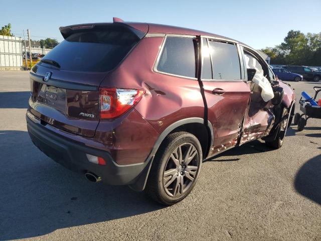 5FNYF8H52MB016384 - 2021 HONDA PASSPORT EXL BURGUNDY photo 3