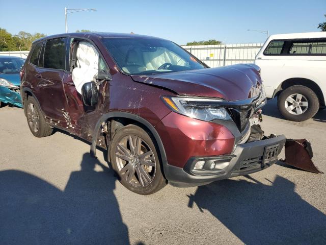 5FNYF8H52MB016384 - 2021 HONDA PASSPORT EXL BURGUNDY photo 4