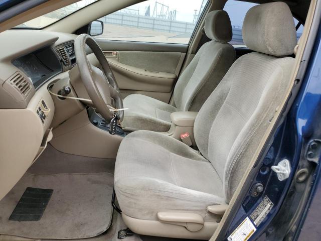 JTDBR32E060083219 - 2006 TOYOTA COROLLA CE BLUE photo 7