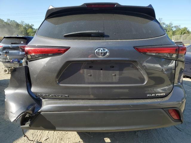 5TDGZRBH5NS591670 - 2022 TOYOTA HIGHLANDER XLE Boz foto 6