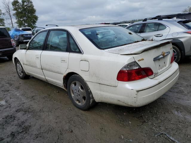 4T1BF28B53U318648 - 2003 TOYOTA AVALON XL WHITE photo 2