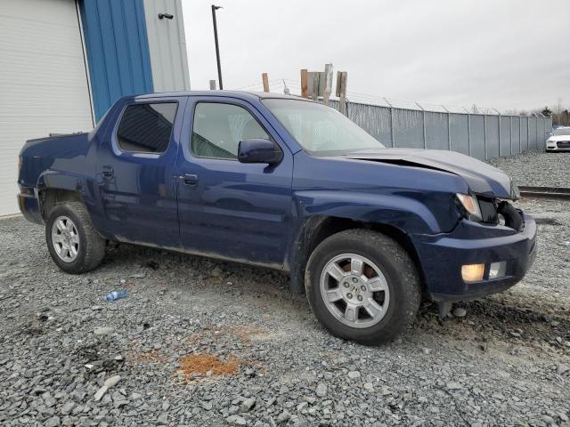 5FPYK1F47DB501687 - 2013 HONDA RIDGELINE RTS BLUE photo 4