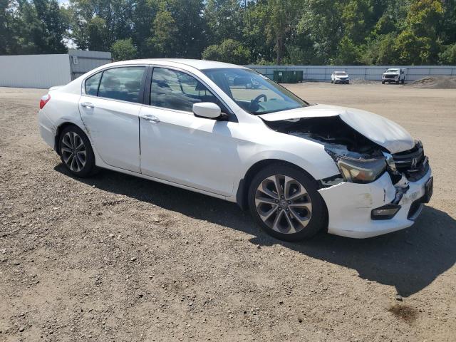 1HGCR2F53FA113513 - 2015 HONDA ACCORD SPORT თეთრი ფოტო 4