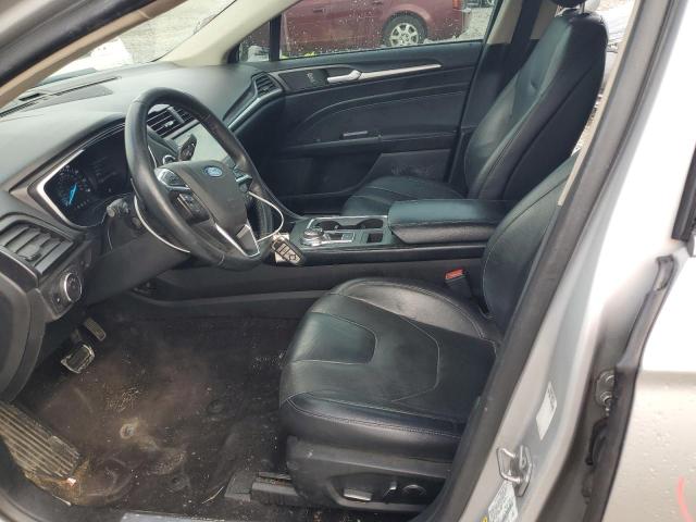 3FA6P0D91KR105816 - 2019 FORD FUSION TITANIUM فضي صورة 7