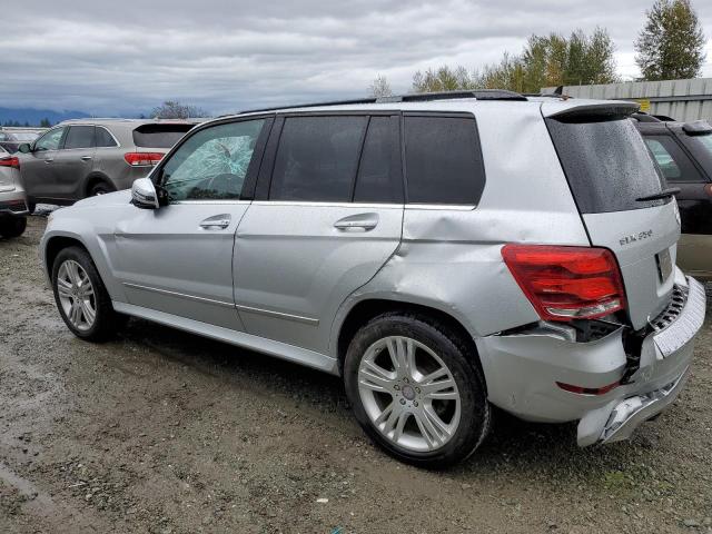 WDCGG5HB7FG355738 - 2015 MERCEDES-BENZ GLK 350 SILVER photo 2