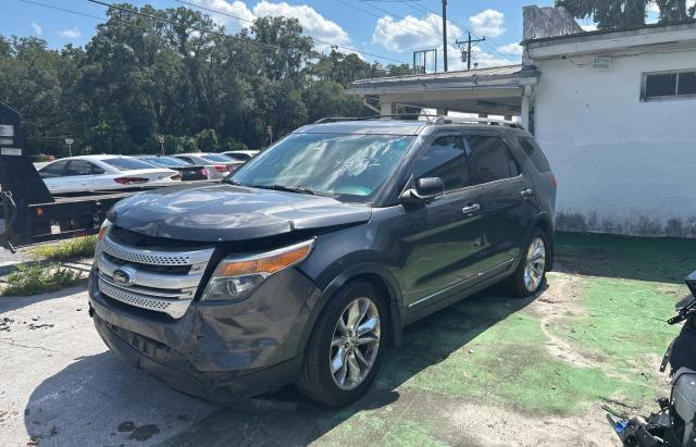 1FM5K7D8XFGC45182 - 2015 FORD EXPLORER XLT ნაცრისფერი ფოტო 2