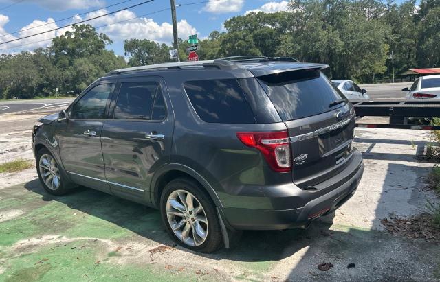 1FM5K7D8XFGC45182 - 2015 FORD EXPLORER XLT ნაცრისფერი ფოტო 3