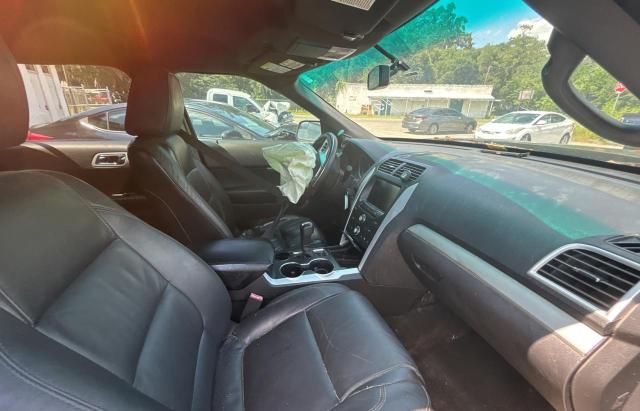 1FM5K7D8XFGC45182 - 2015 FORD EXPLORER XLT ნაცრისფერი ფოტო 5