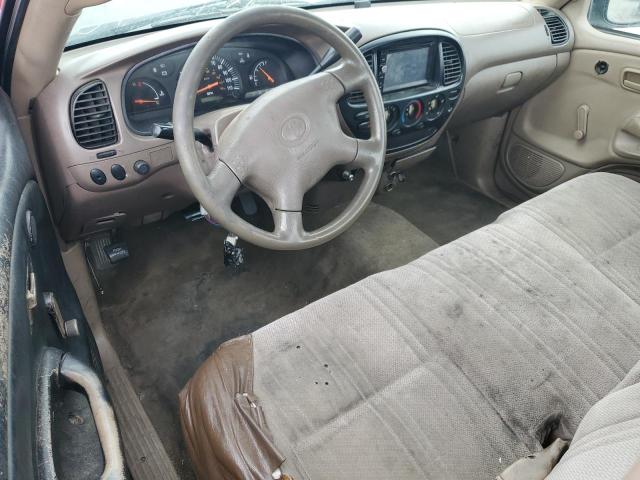 5TBJN32141S207155 - 2001 TOYOTA TUNDRA BLACK photo 8