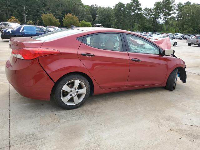 5NPDH4AEXDH337313 - 2013 HYUNDAI ELANTRA GLS RED photo 3