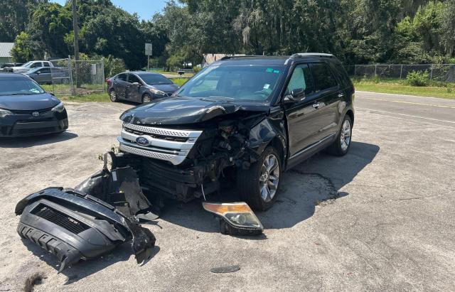 1FM5K7D84EGA97190 - 2014 FORD EXPLORER XLT შავი ფოტო 2