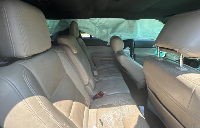 1FM5K7D84EGA97190 - 2014 FORD EXPLORER XLT შავი ფოტო 6