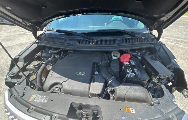 1FM5K7D84EGA97190 - 2014 FORD EXPLORER XLT შავი ფოტო 7