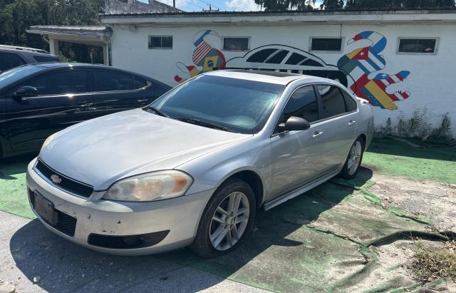 2G1WG5E36D1229520 - 2013 CHEVROLET IMPALA LT SILVER photo 2