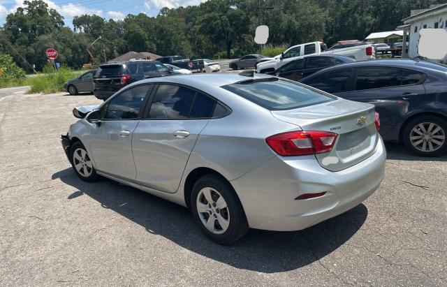 1G1BC5SM9J7176866 - 2018 CHEVROLET CRUZE LS SILVER photo 3
