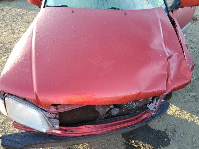 JF1SF65552H728213 - 2002 SUBARU FORESTER S RED photo 11