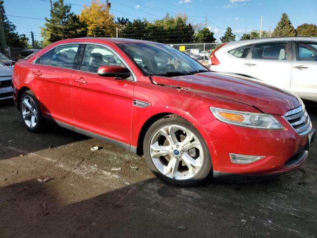 1FAHP2KT8AG153452 - 2010 FORD TAURUS SHO RED photo 4